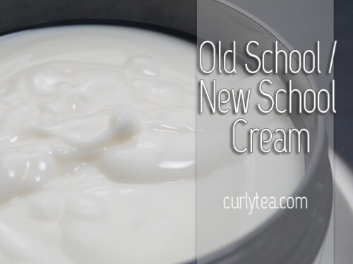 Old School New School cream - curlytea.com