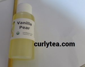 fragrance vanilla pear - curlytea.com