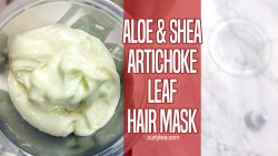 Aloe and Shea Artichoke Leaf Hair Mask