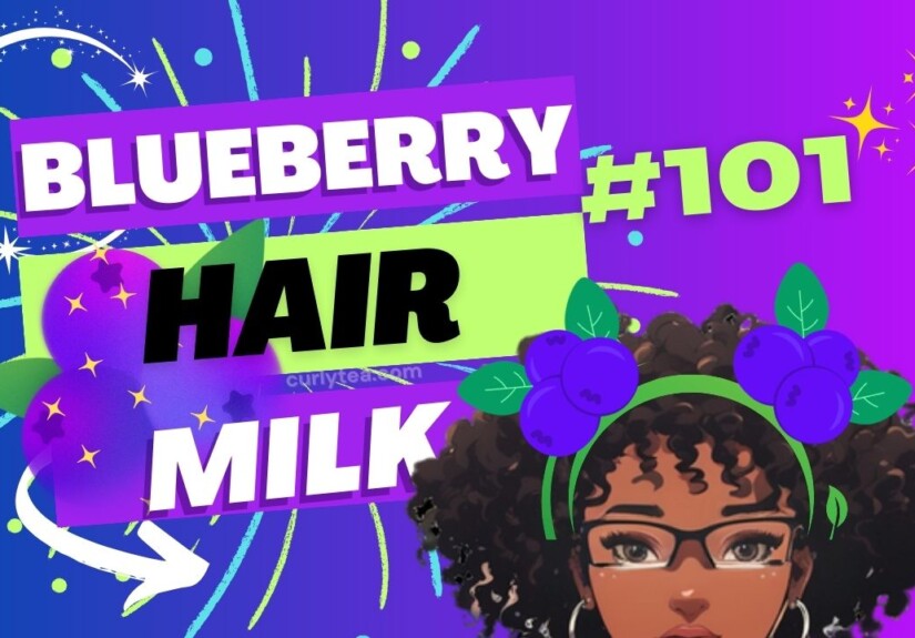 Blueberry Hair Milk - curlytea.com