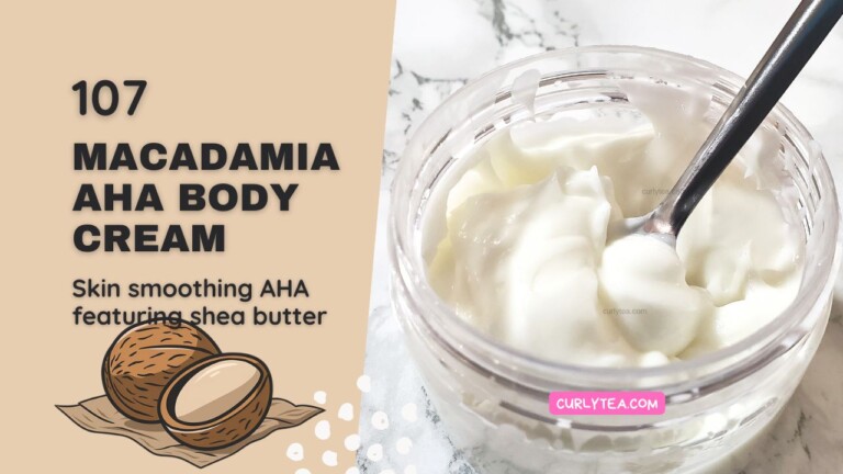 Macadamia AHA Body Cream - curlytea.com