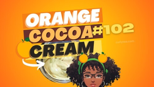 Orange Cocoa Butter Cream - curlytea.com