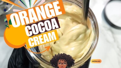 Orange Cocoa Butter Cream - curlytea.com