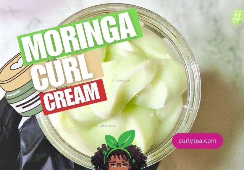 Moringa Curl Cream LIGHT - curlytea.com